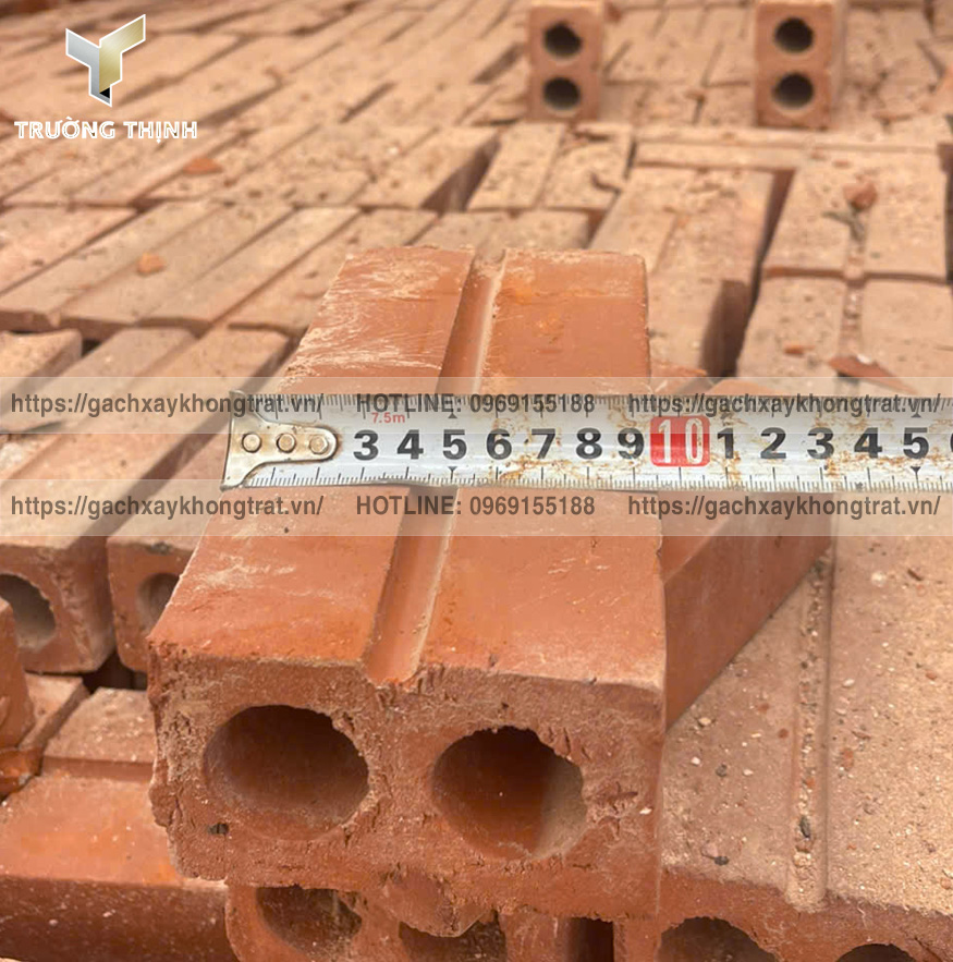 Gạch Tuynel 2 Lỗ Xây Tường Không Trát: Đẹp, Bền và Tiết Kiệm Chi Phí