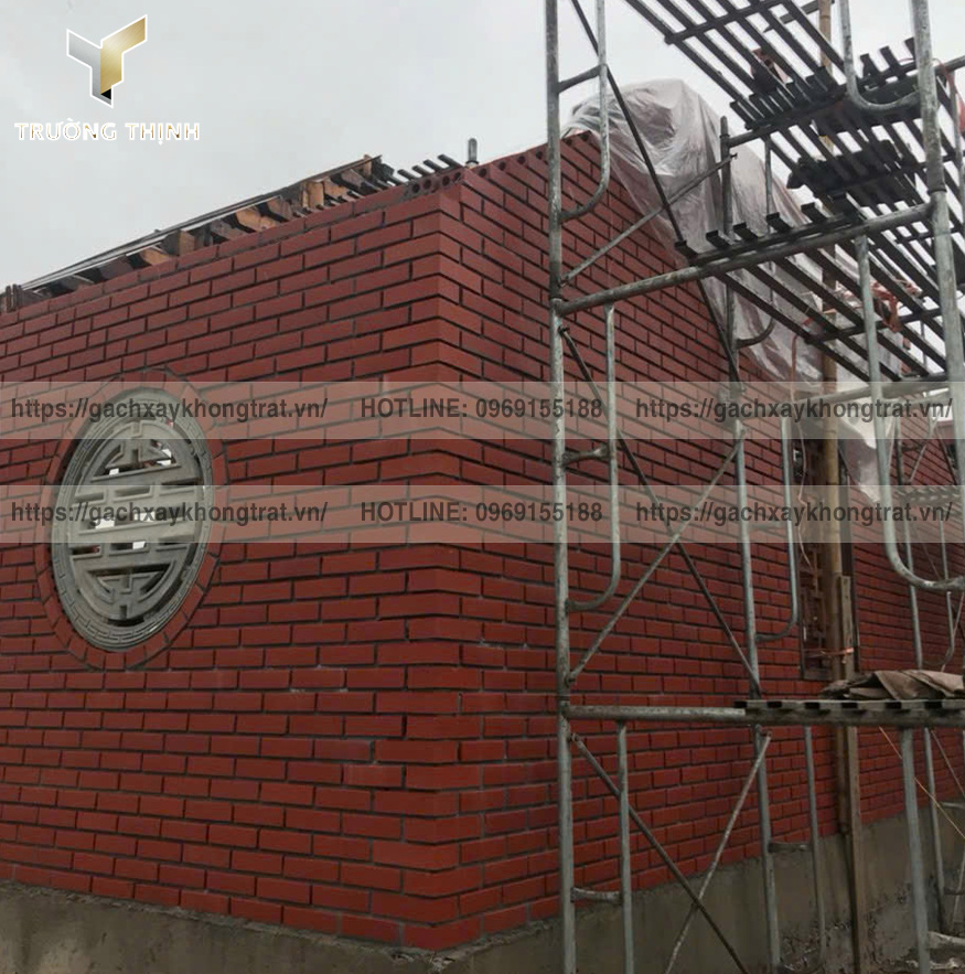 Gạch 2 Lỗ Xây Không Trát: Lựa Chọn Tối Ưu Cho Tường Ngăn Nội Thất, Ưu Nhược Điểm & Báo Giá