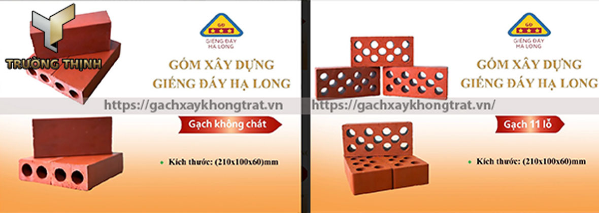 Gạch xây không trát Giếng Đáy