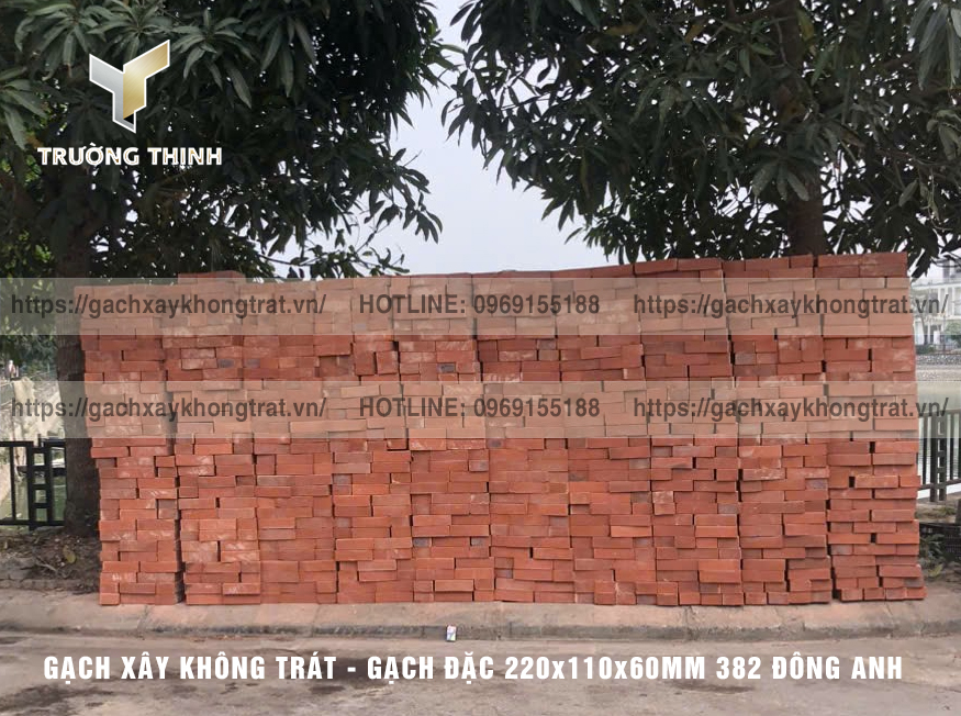 Gạch Không Trát 382 Đông Anh - Lựa Chọn Tối Ưu Cho Mọi Công Trình
