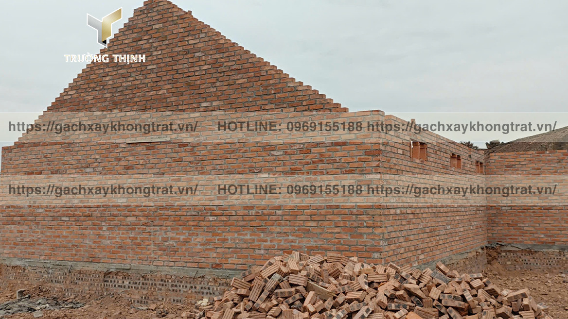 Trường Thịnh tổng đại lý phân phối gạch xây không trát giá ưu đãi từ các nhà mày