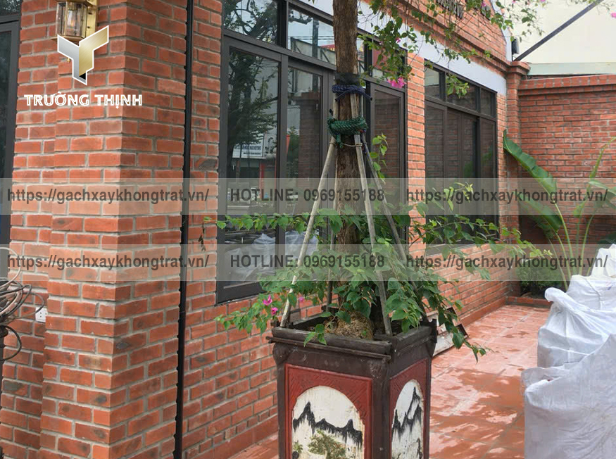 Mẫu Thiết Kế Nhà Đẹp Với Gạch Xây Không Trát: Độc Đáo & Bền Vững | Trường Thịnh