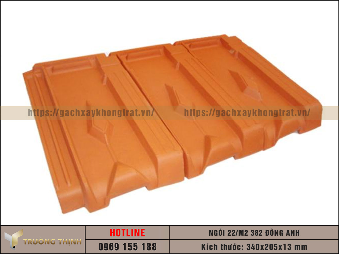 Ngói 22 viên/m2 382 Đông Anh giá rẻ