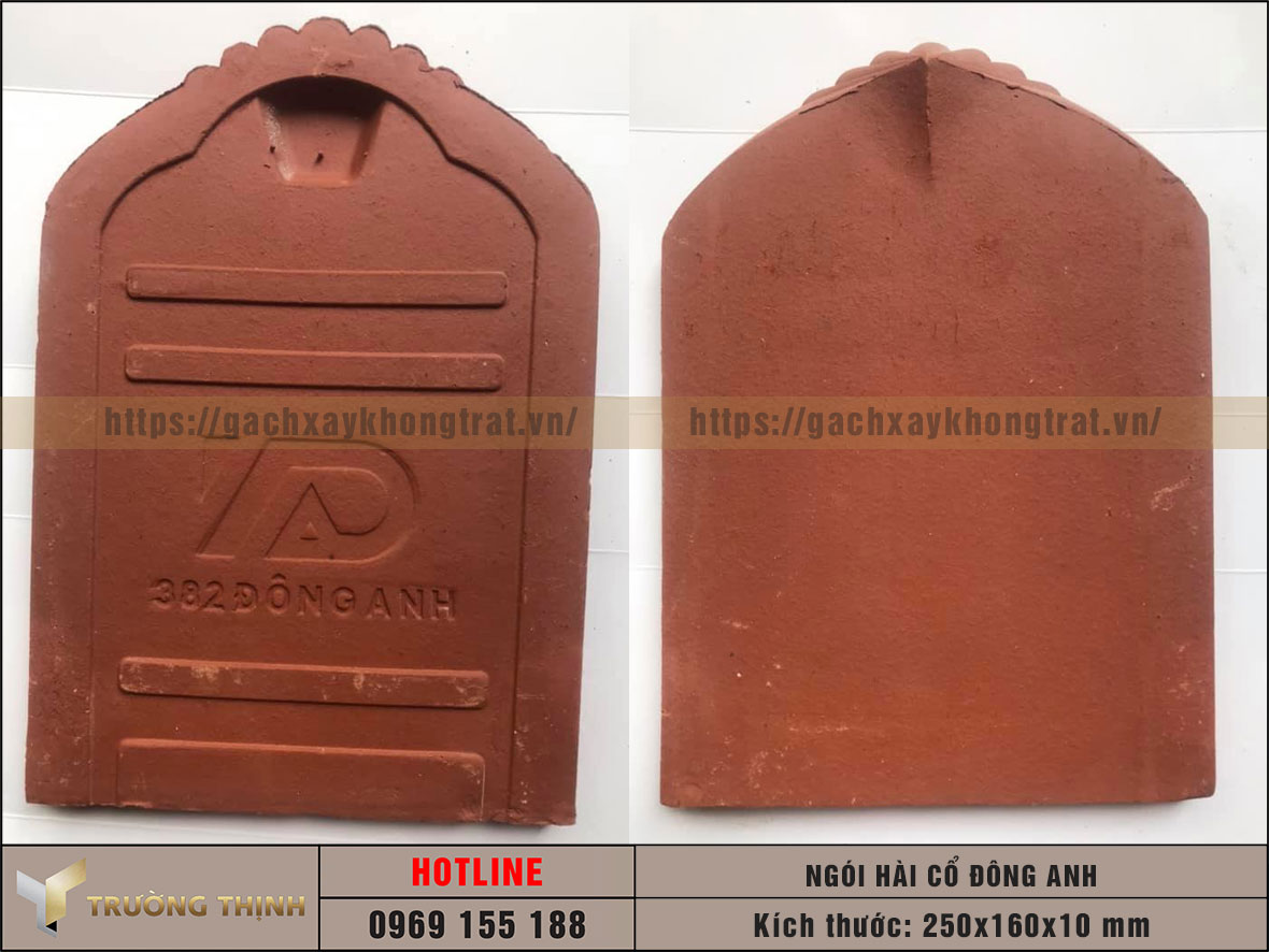 Ngói mũi hài 250 382 Đông Anh giá rẻ