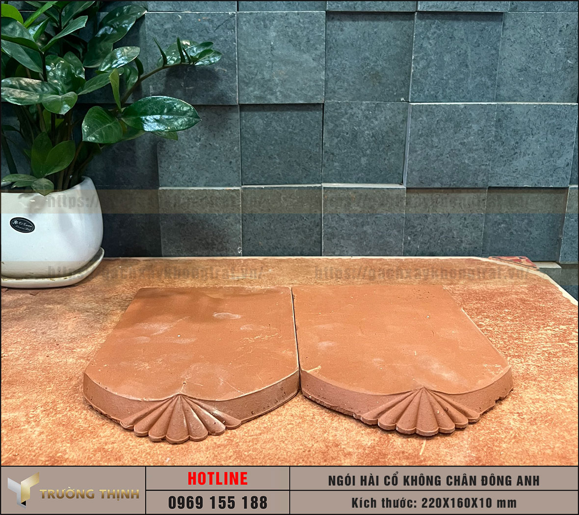 Ngói lợp mái nhà - Ngói mũi hài cổ 382 Đông Anh