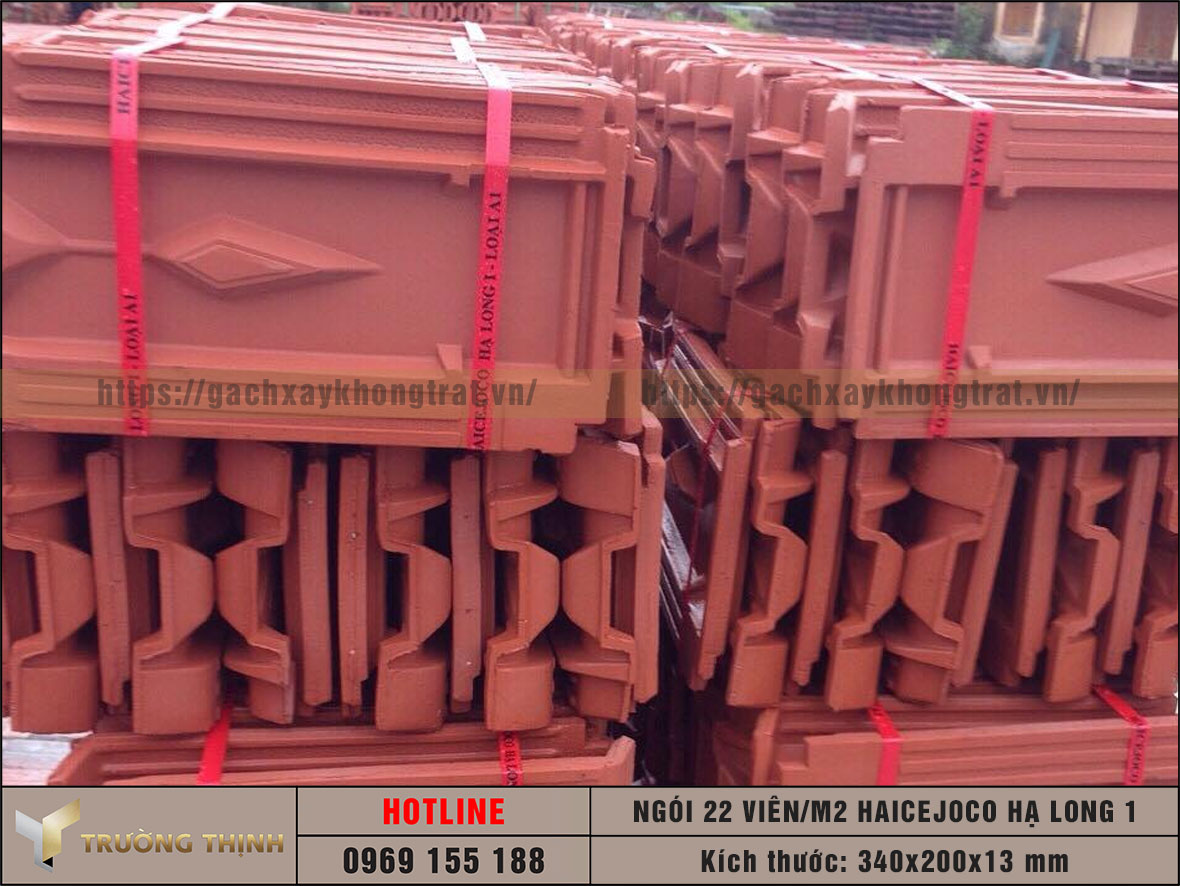 Ngói 22 viên/m2 Haicejoco Hạ Long 1
