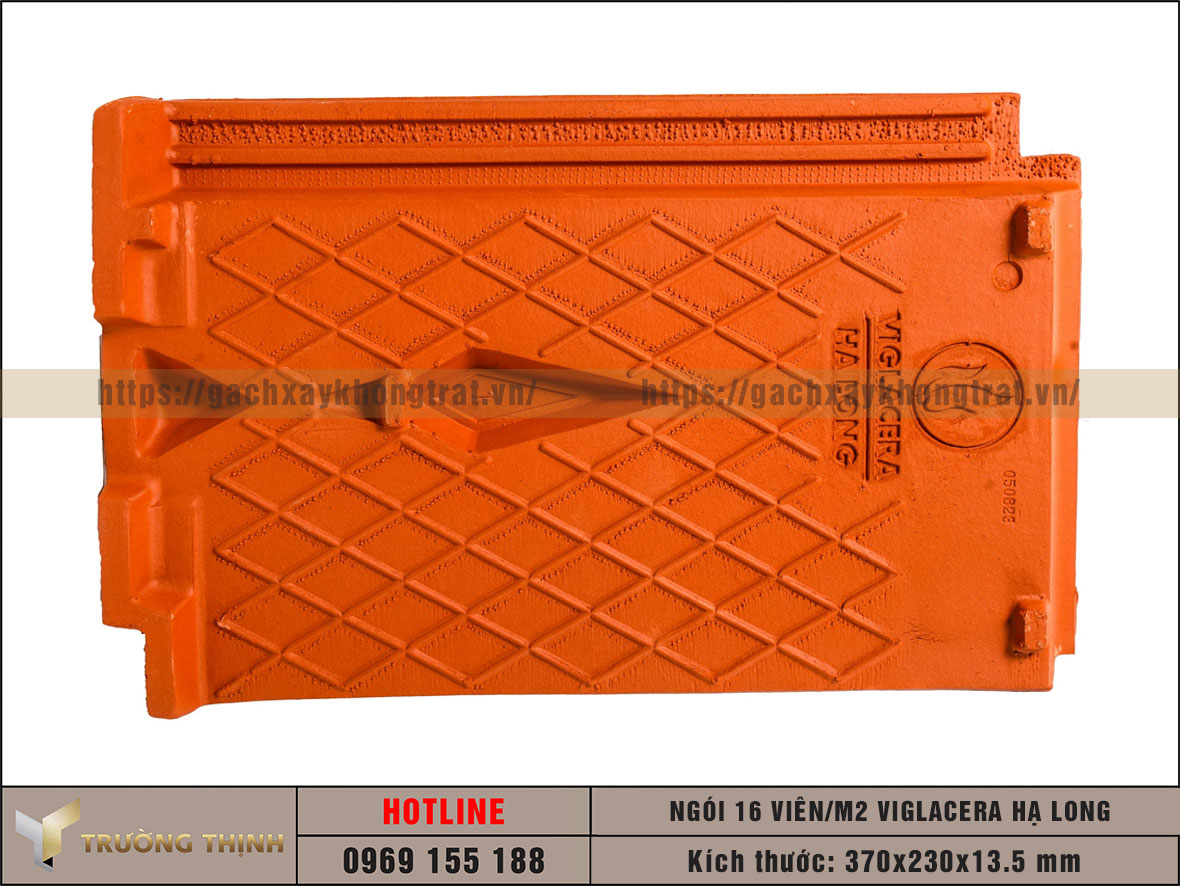 Ngói 16 viên/m2 Viglacera Hạ Long