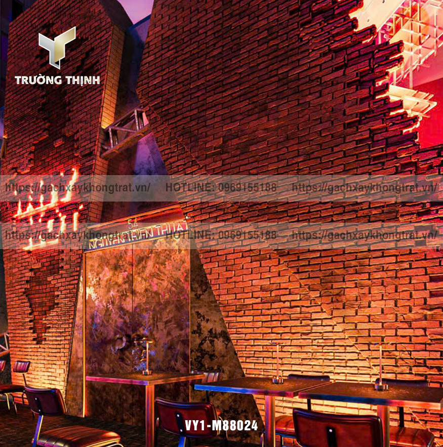   Tường gạch không trát cho ngoại thất và mặt tiền: Vẻ đẹp khác biệt 
