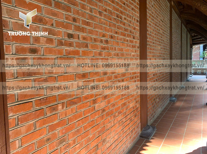 Tường gạch không trát: Lựa chọn đột phá cho quán cafe, nhà hàng