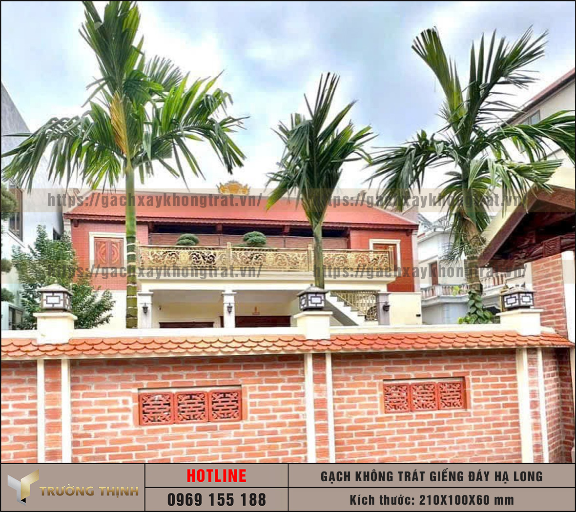   Vì sao nên chọn gạch xây không trát Giếng Đáy Hạ Long cho công trình hiện đại? | Trường Thịnh Group