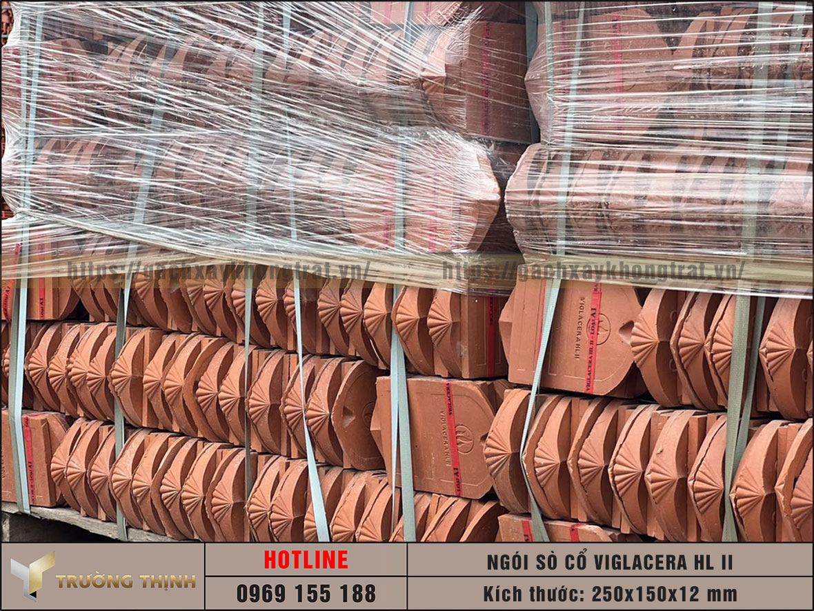 Ngói sò cổ Viglacera HL II