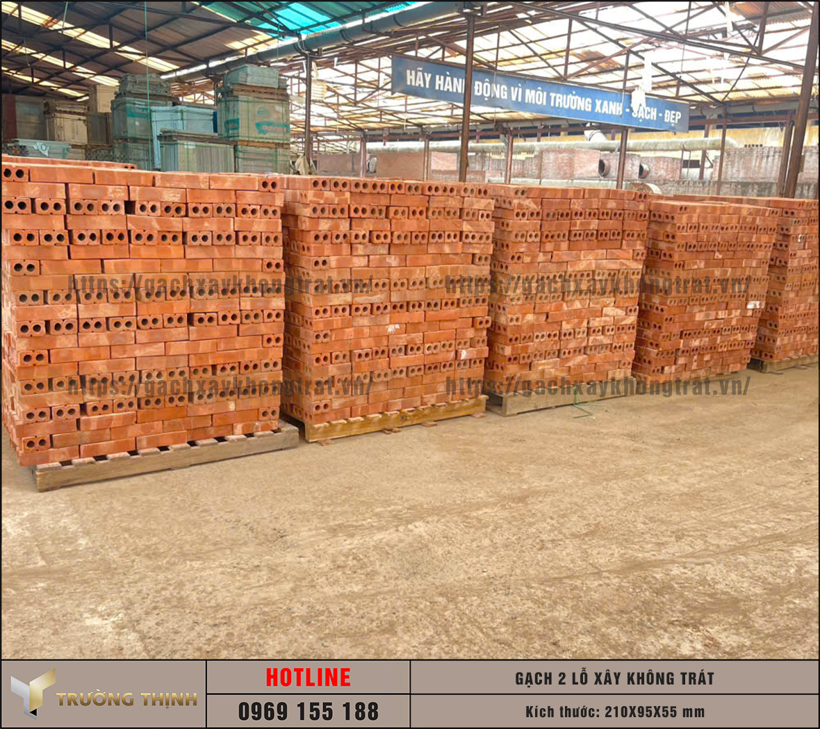 Xây tường rào công trình tâm linh bằng gạch không trát 2 lỗ giá rẻ: Giải pháp kiến trúc bền vững và thẩm mỹ