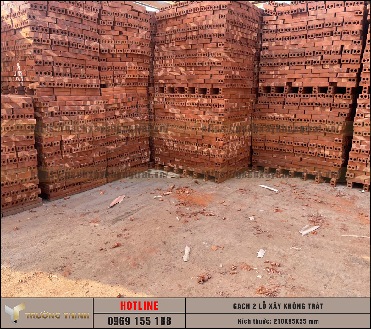 Xây tường rào công trình tâm linh bằng gạch không trát 2 lỗ giá rẻ: Giải pháp kiến trúc bền vững và thẩm mỹ